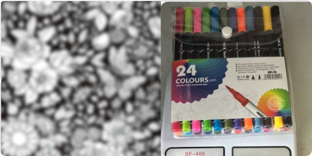 DIY Coloring Blanket With Markers